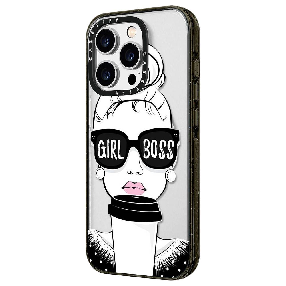 Casetify - Iphone 14 Pro Impact Case w/ Magsafe - Girl Boss