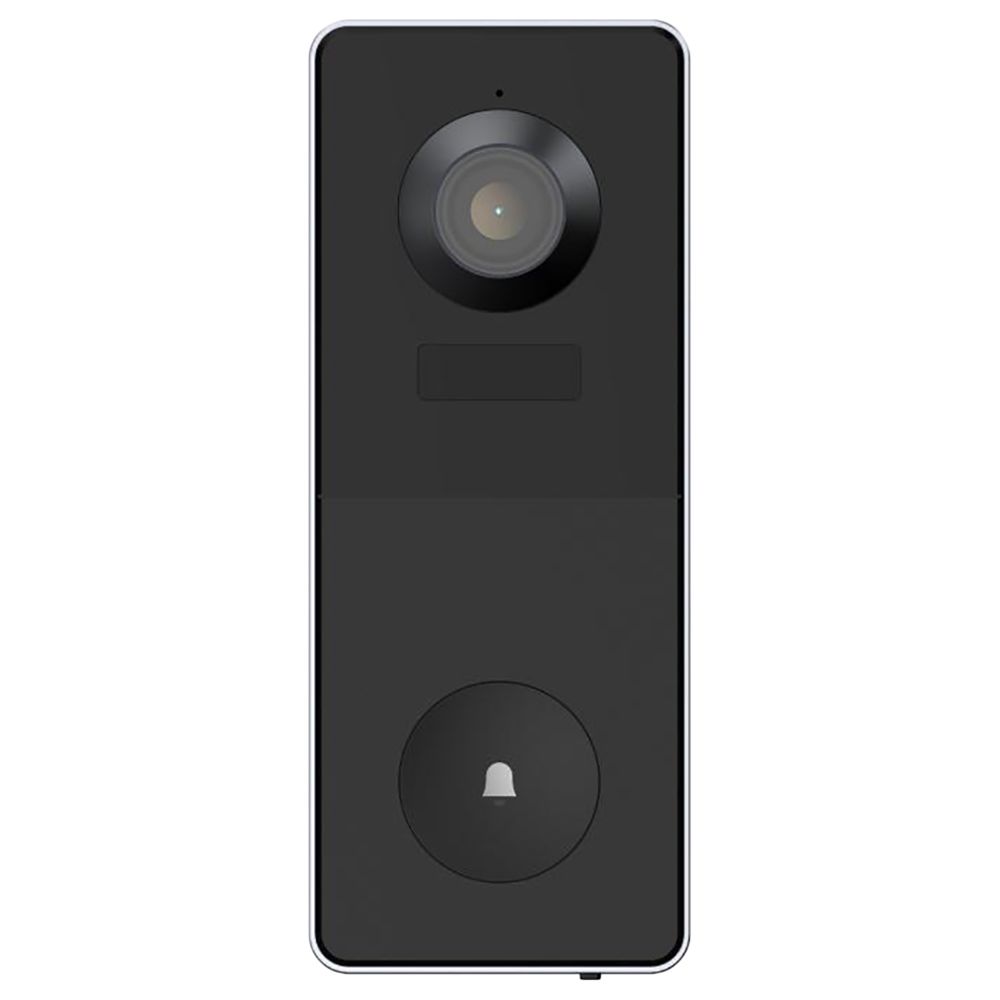 Arenti - Outdoor Battery Powered Camera Doorbell - Black