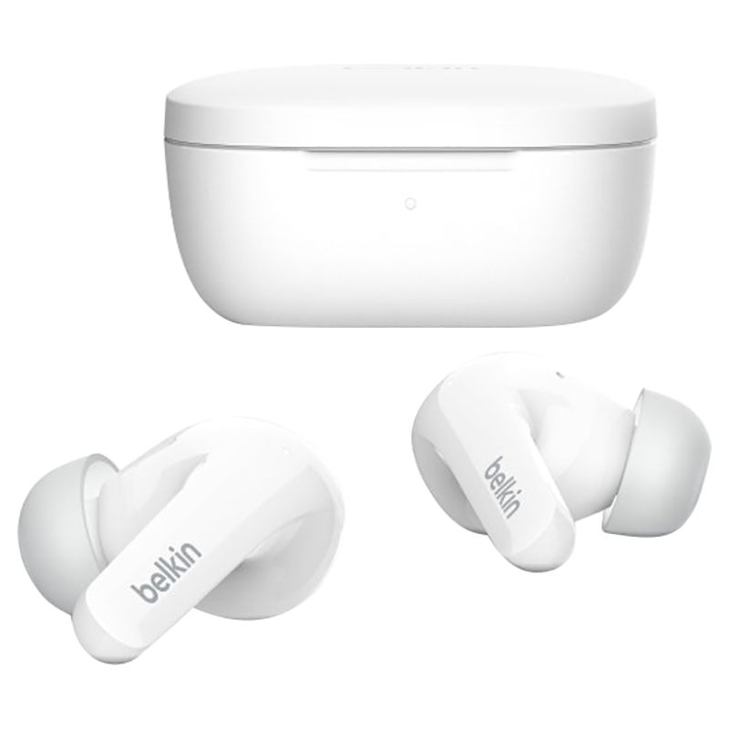 Belkin - Soundform Flow Anc True Wireless Earbuds - White