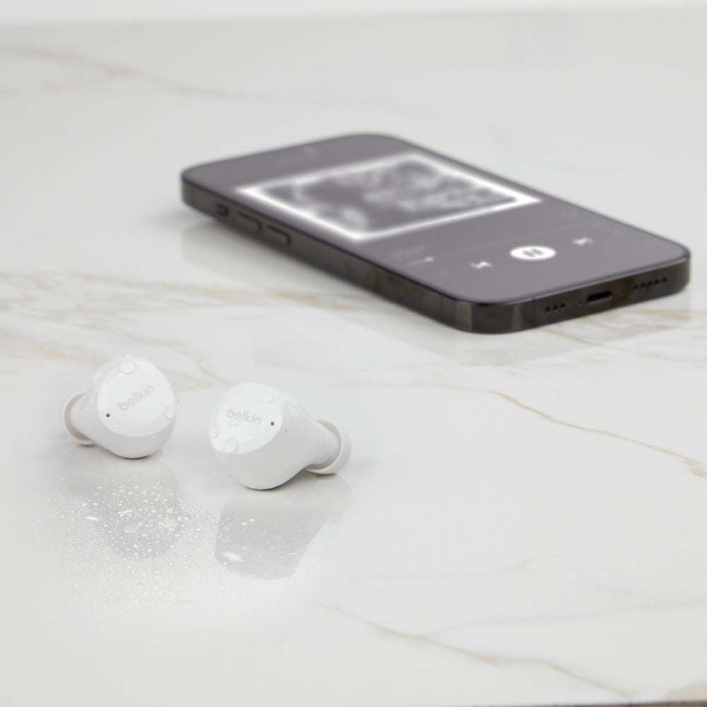 Belkin - True Wireless Earbuds - White