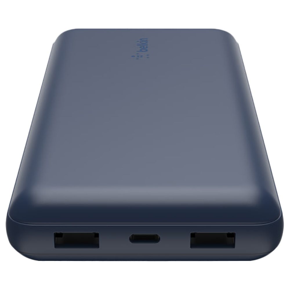 Belkin - Boostcharge USB-C 1X & USB-A 2X Powerbank 15W - Blue