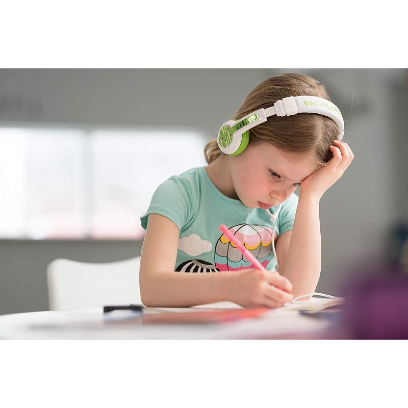 Buddyphones - School Plus Kids Headphones - Green Hearing Protection