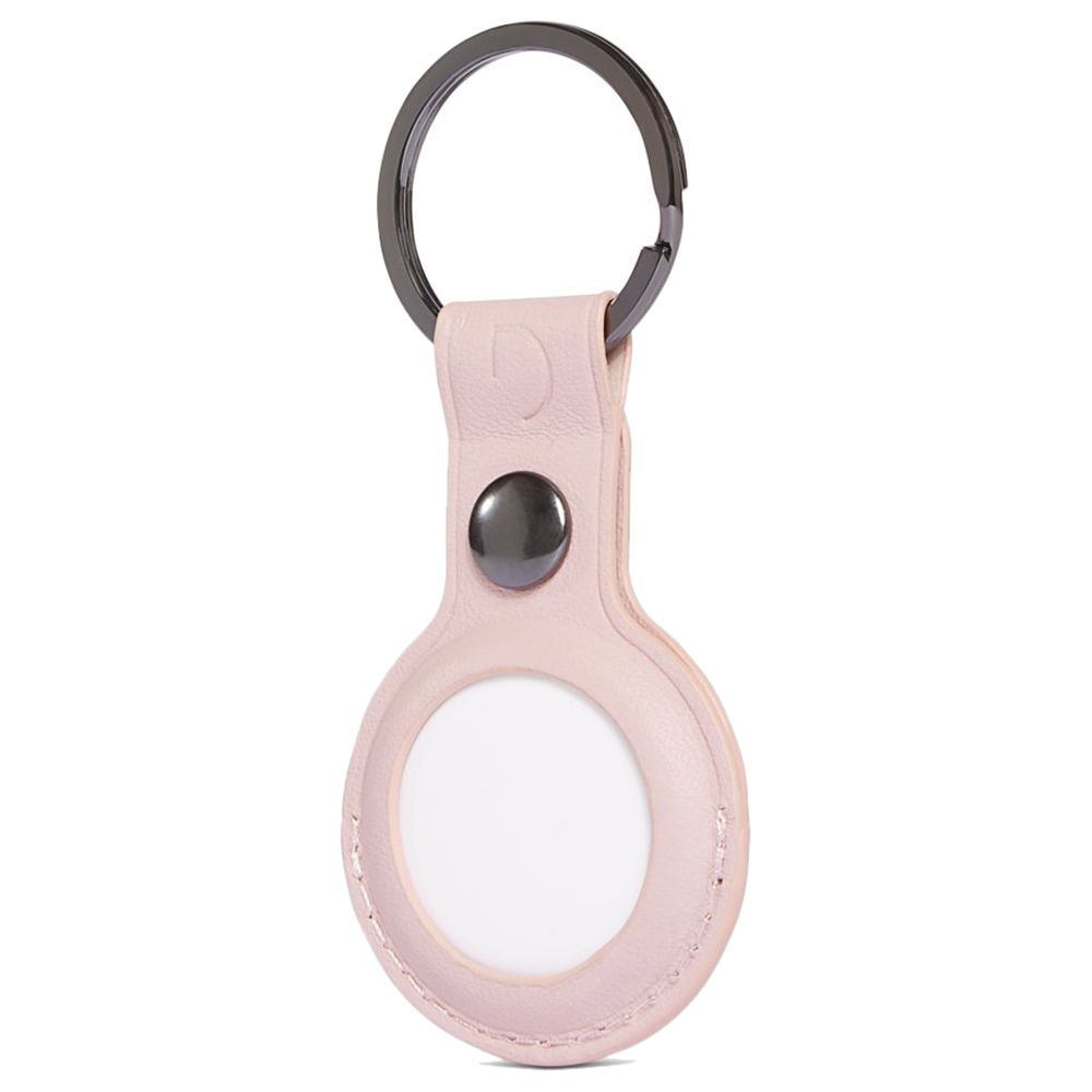 Decoded - Leather Keychain For Airtag - Pink