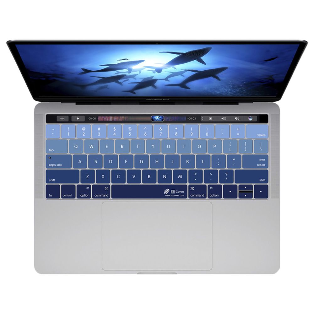 Kb Covers - Keyboard Cover For Macbook Pro - Deep Blue