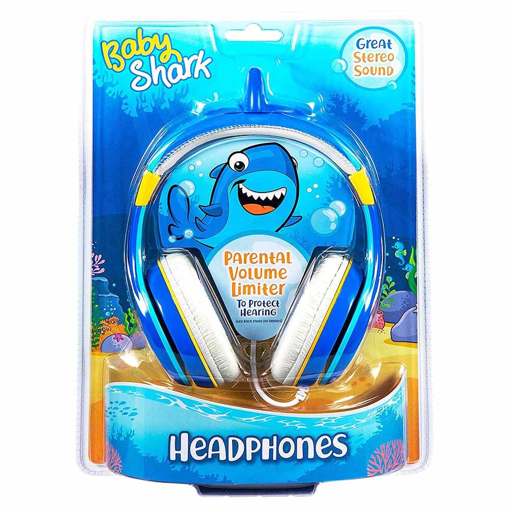 Kiddesigns Baby Shark Wired Headphones