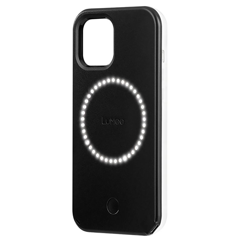 Lumee - Iphone 13 - Halo Selfie Light Case - Matte Black