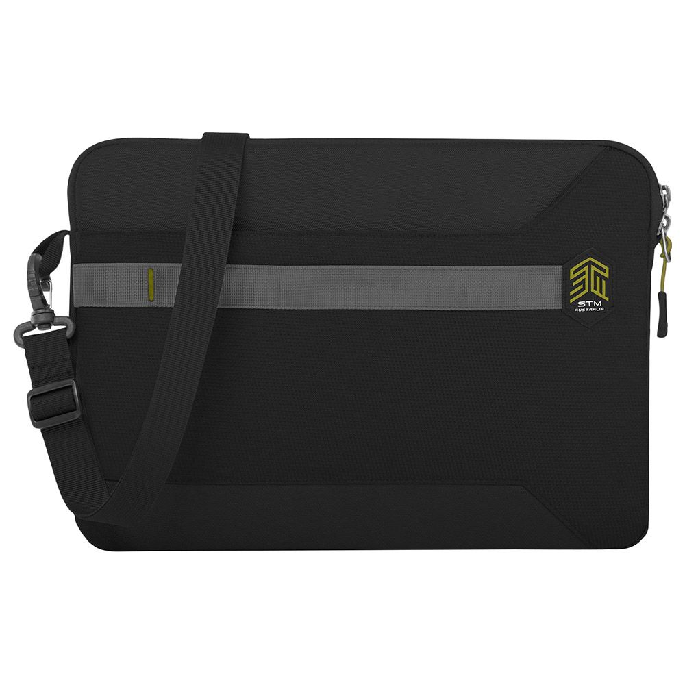 STM - Blazer Sleeve For Up To 13-Inch Laptop & Tablet, Black