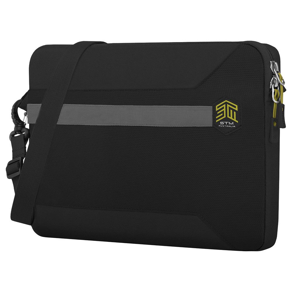 STM - Blazer Sleeve For Up To 13-Inch Laptop & Tablet, Black