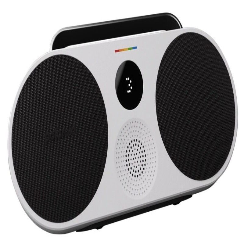 Polaroid - P3 Music Player Bluetooth Speaker - Black & White