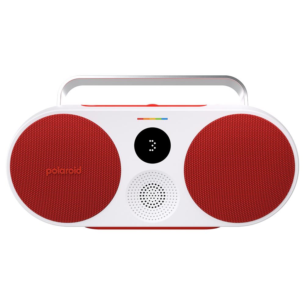 Polaroid - P3 Music Player Bluetooth Speaker - Red & White