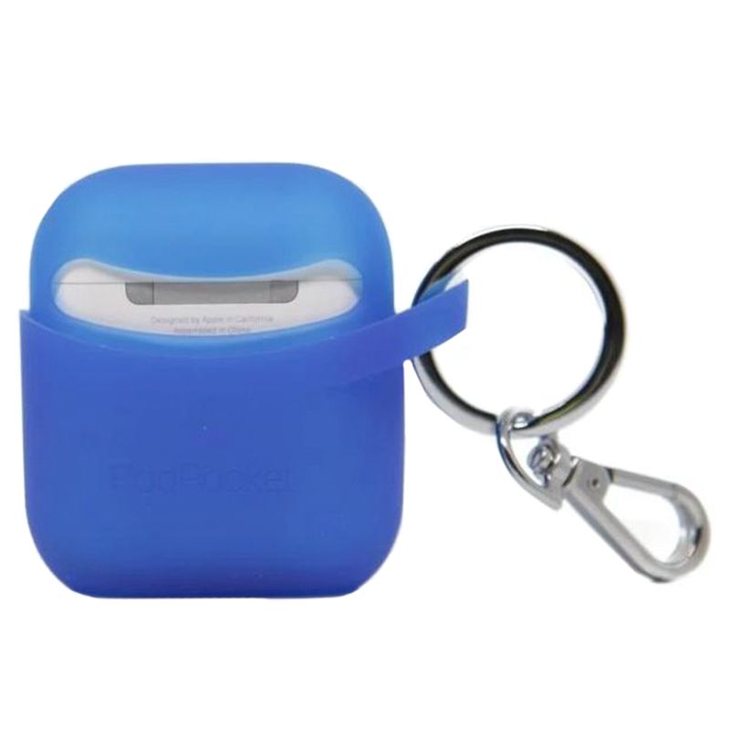 PodPocket - Silicone Case for Apple Airpod - Dark Blue