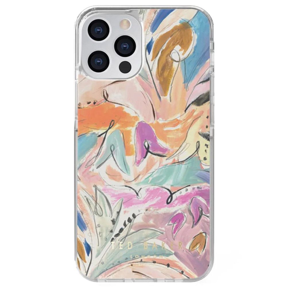 Ted Baker - Iphone 14 Pro - Anti-Shock Art Print Fashion Case