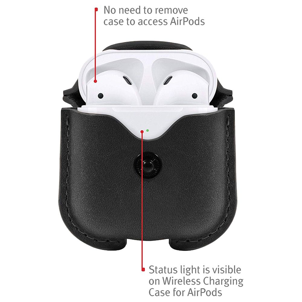 Twelve South - Airpods Airsnap Case - Black