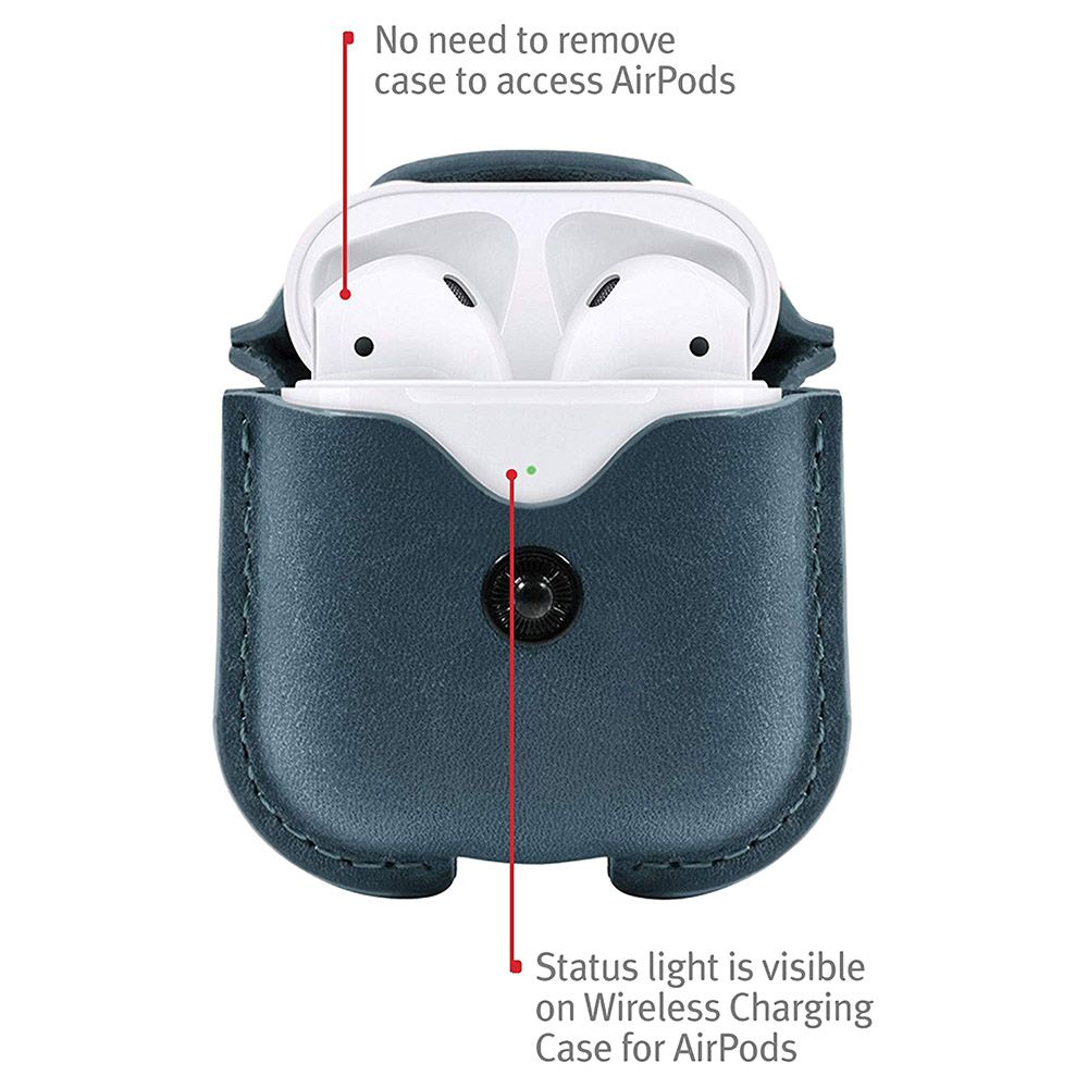 Twelve South - Airpods Airsnap Case, Teal