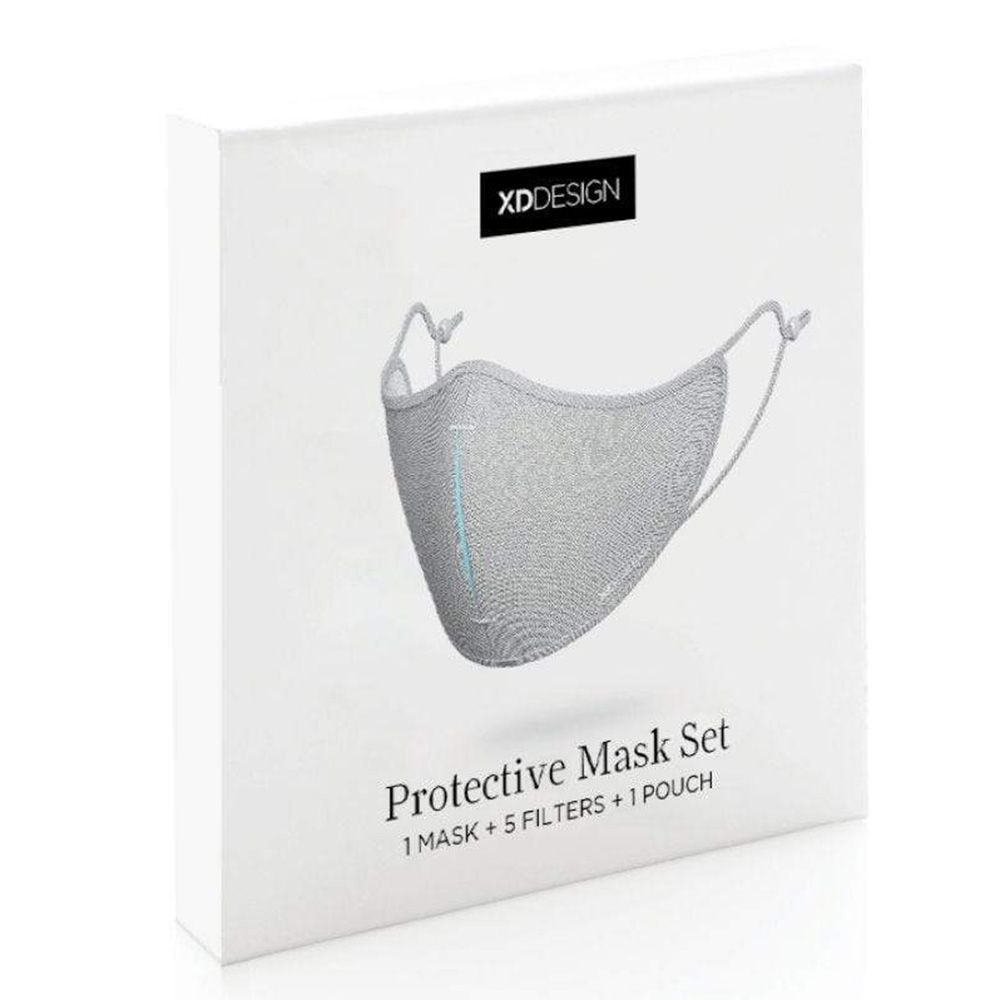 Xd-Design Viraloff Protection Mask Set - Silver