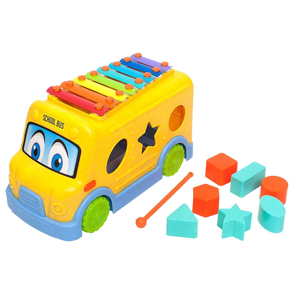 Roo Crew - School Bus Xylophone & Shaper Sorter