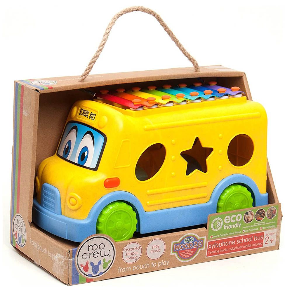 Roo Crew - School Bus Xylophone & Shaper Sorter