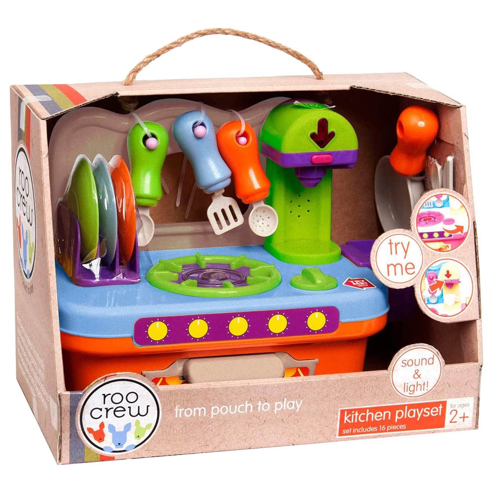 Roo Crew - Light & Sound Kitchen Workbench Playset