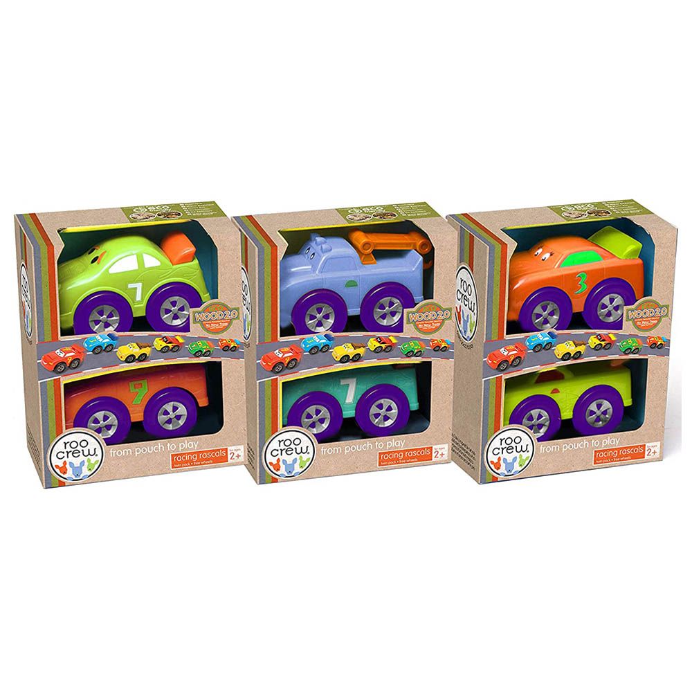 Roo Crew - Racing Rascals Vehicles - Assorted 2 pc