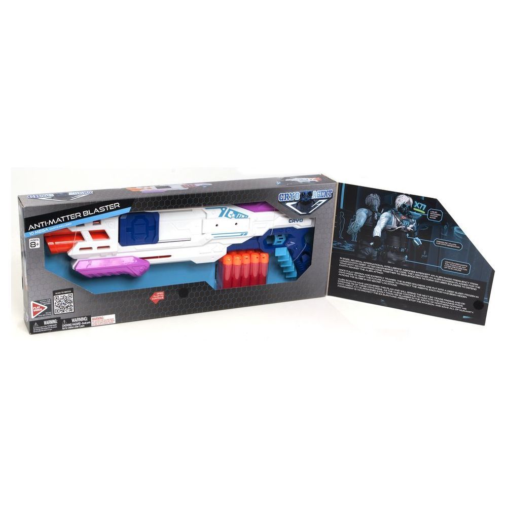 Cryo Agent - Anti-Matter Blaster/Blaze Storm Bullet Gun