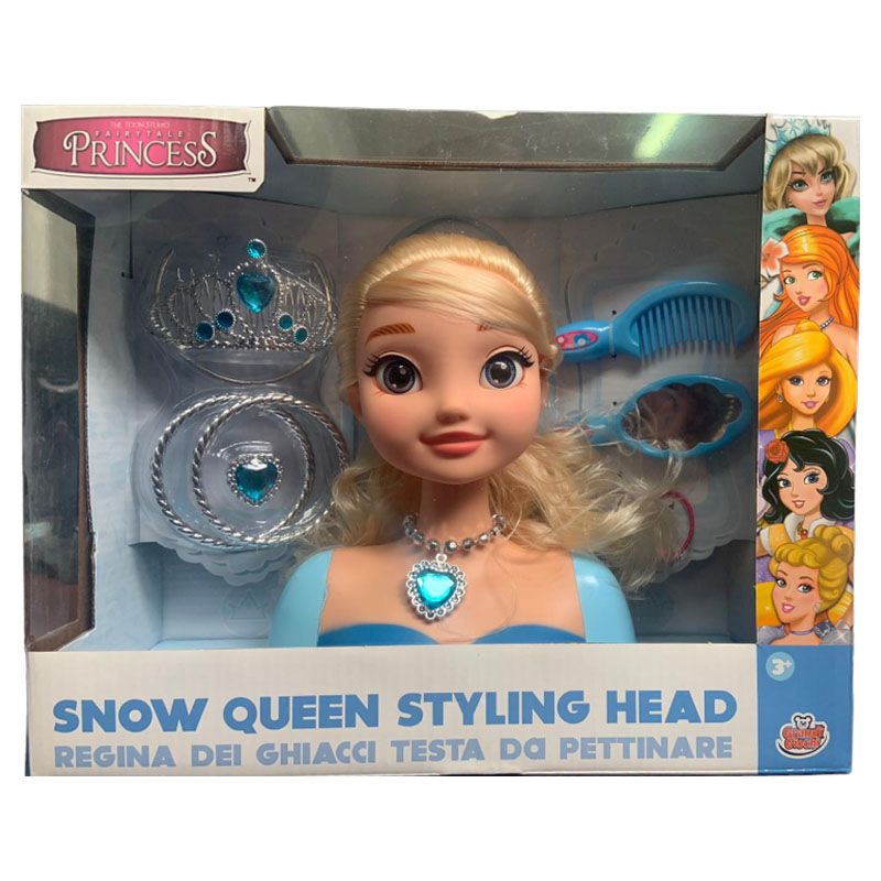 Grandi Giochi - Princess Styling Head - Snow Queen