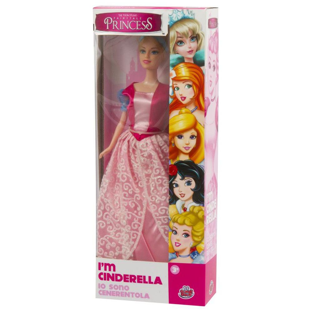 Grandi Giochi - Princess Fairy Doll - Cinderella - 30cm