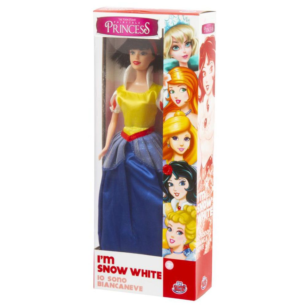 Grandi Giochi - Princess Fairy Doll - Snow White - 30cm