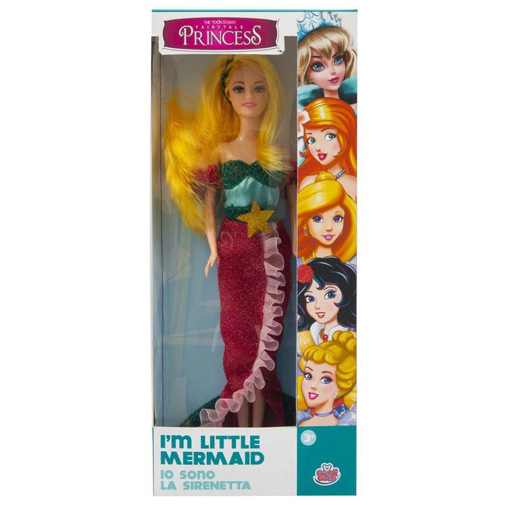 Grandi Giochi - Princess Fairy Doll - Mermaid - 30cm