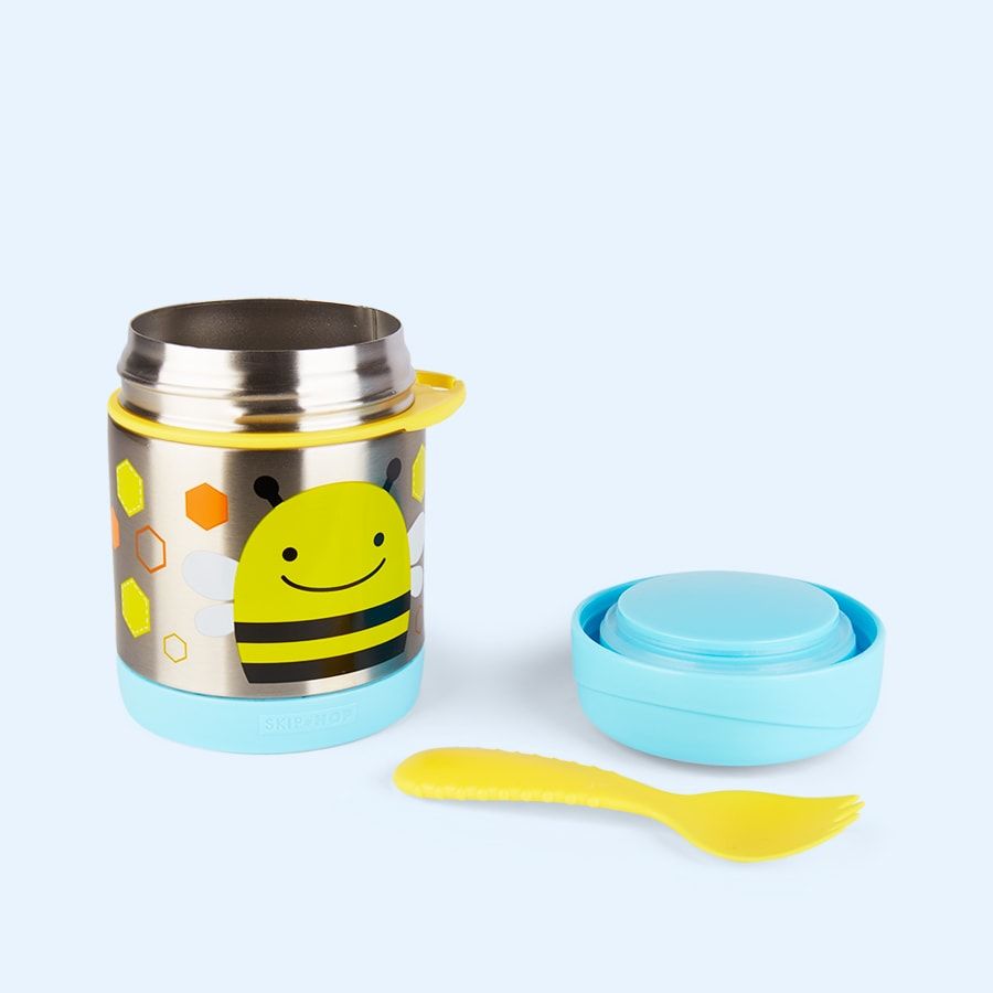 SkipHop - Zoo Food Jar 325ml - Bee