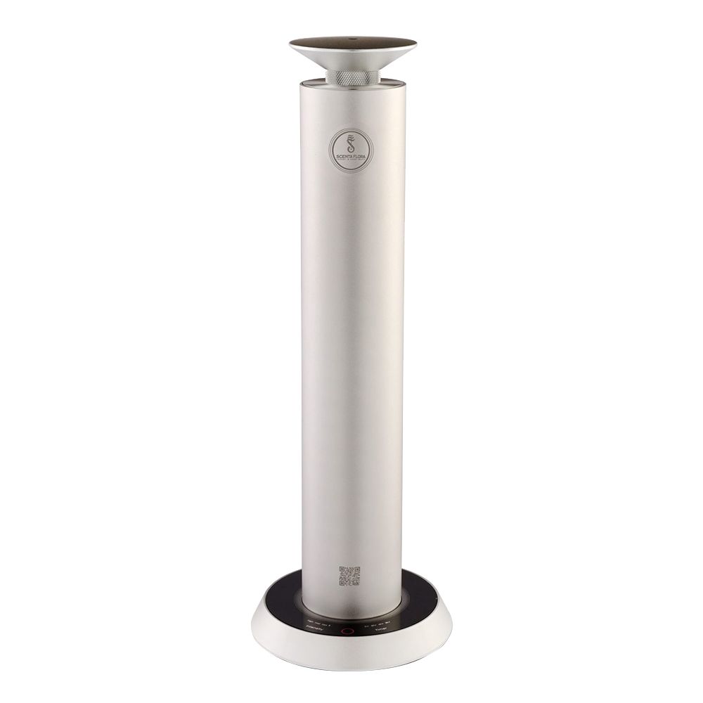 Scenta Flora - Scent Smart Rechargable Portable Scent Diffuser - Silver