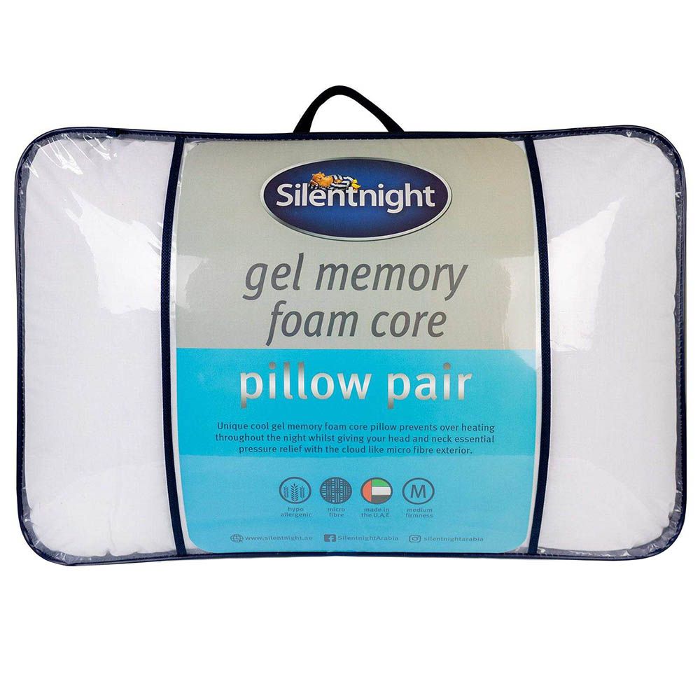 Silentnight - Core Gel Foam Luxury Mf Pillow - White 