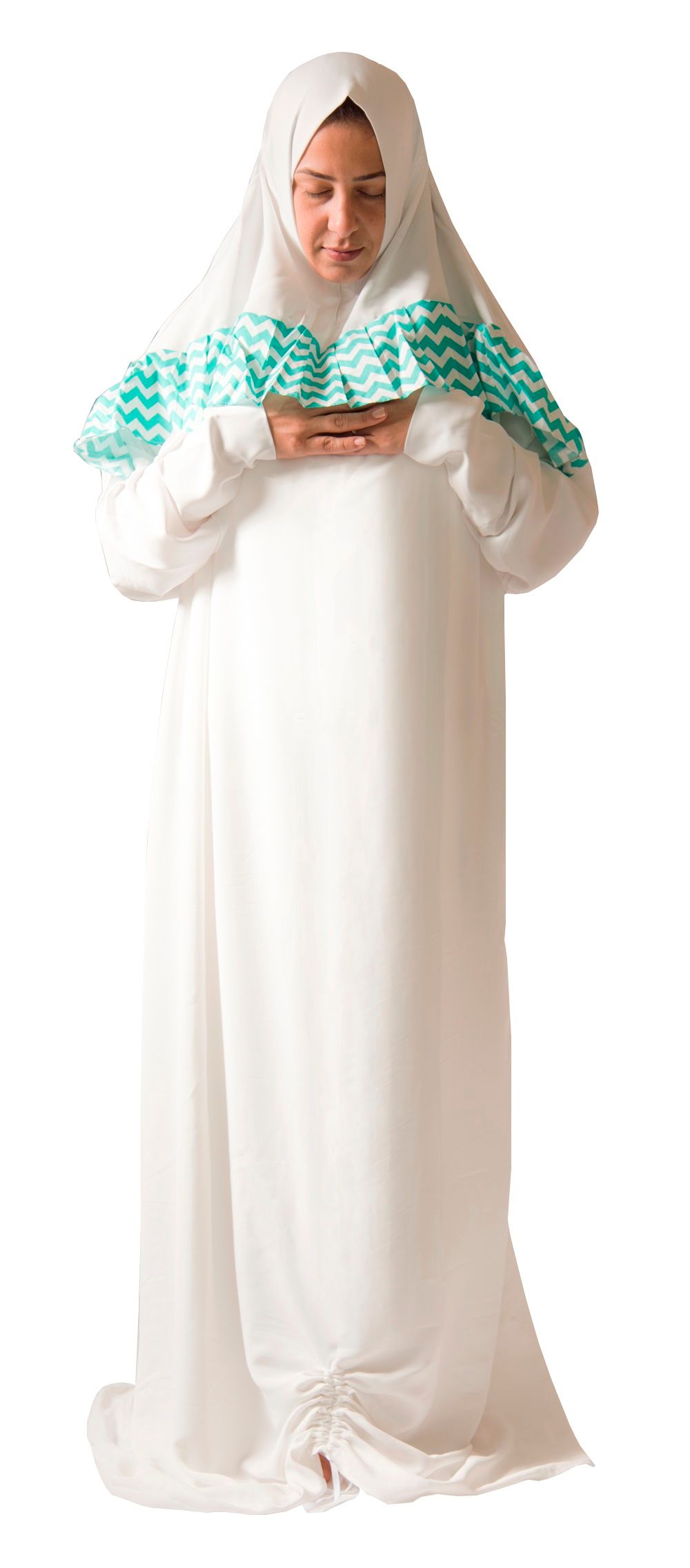 Salaty - Prayer Gown For Women - White