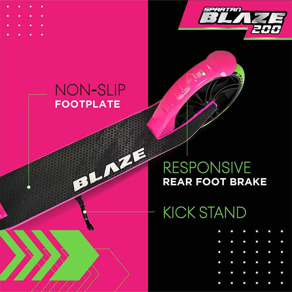 Spartan - Blaze 200mm Scooter - Pink