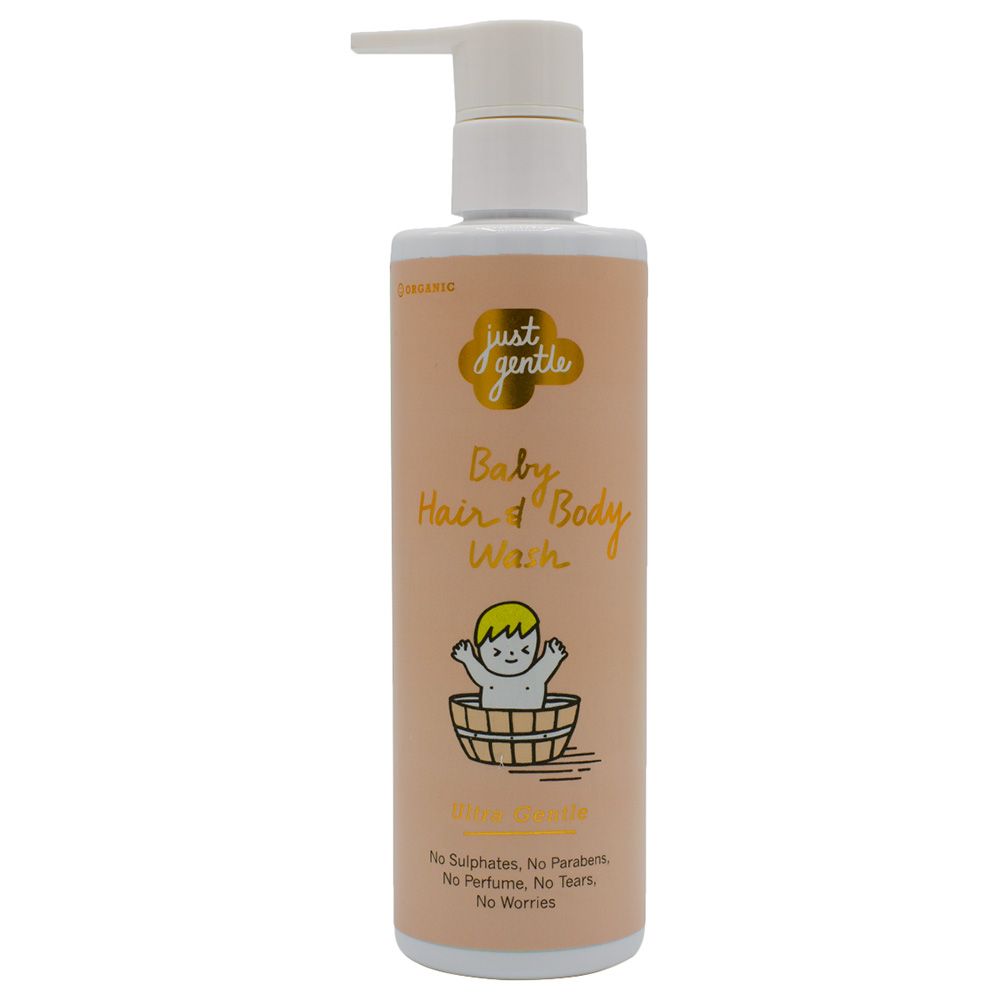 Just Gentle - Baby Hair & Body Wash 200ml - Ultra Gentle