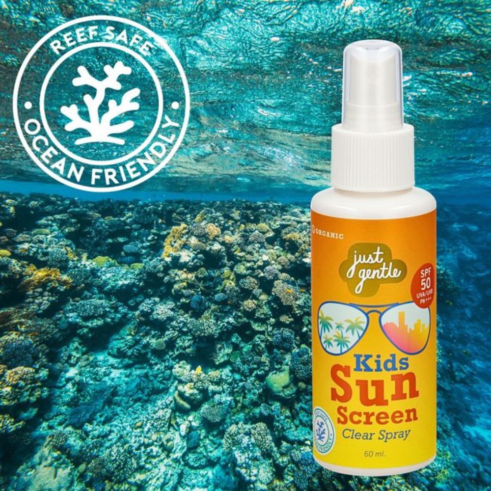 Just Gentle - Kids Clear Spray SPF 50 PA+++ Reef Safe Sunscreen