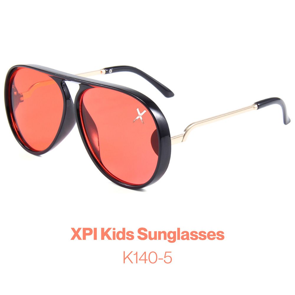 Xpi - Kids Sunglasses - Red Glass