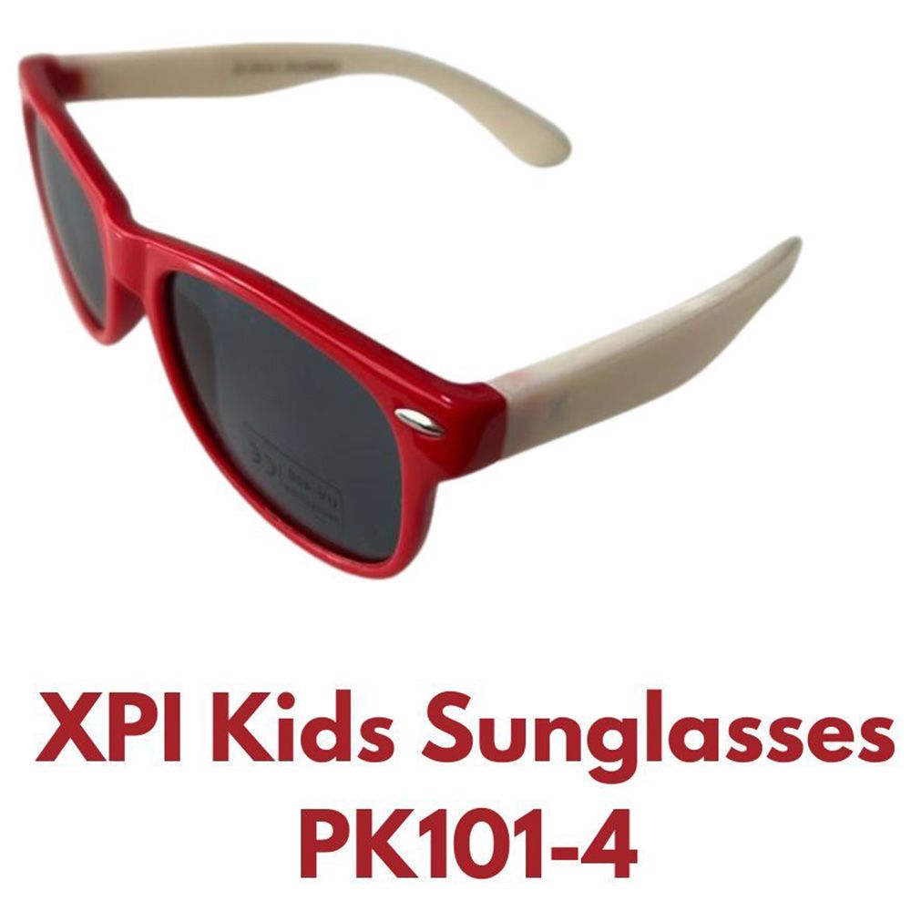 Xpi - Kids Sunglasses - Red/White