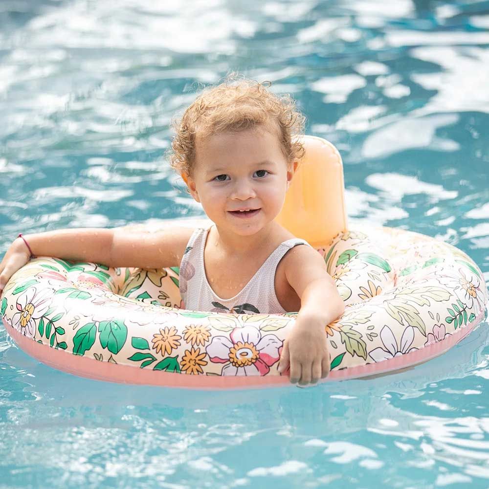 Swim Essentials - Blossom Printed Baby Swimseat 0-1Y - Flower