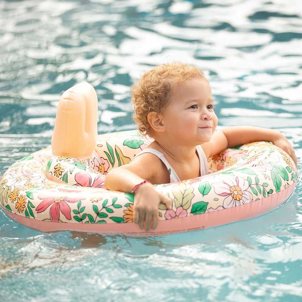 Swim Essentials - Blossom Printed Baby Swimseat 0-1Y - Flower