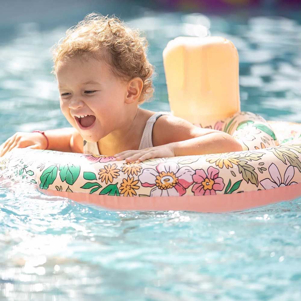 Swim Essentials - Blossom Printed Baby Swimseat 0-1Y - Flower