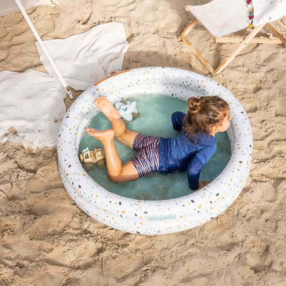 Swim Essentials - Terrazzo Printed Children's Pool - 100cm - Pastel