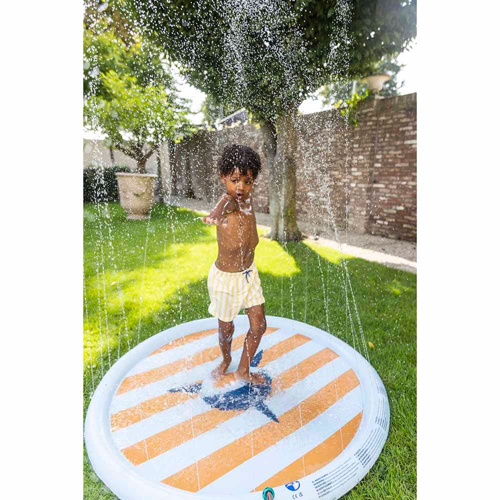 Swim Essentials - Shark Sprinkler Mat - Blue