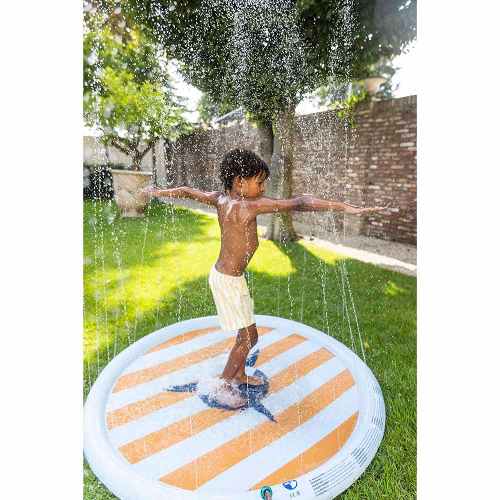 Swim Essentials - Shark Sprinkler Mat - Blue