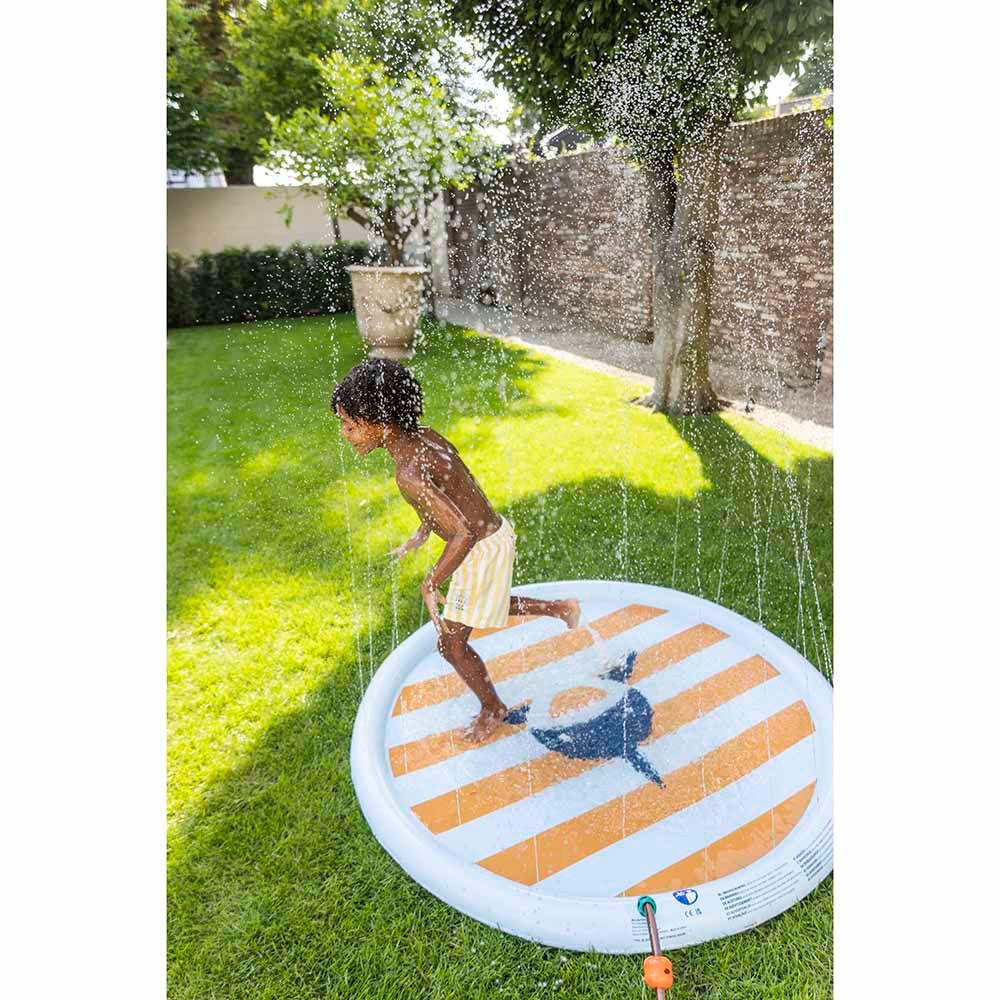 Swim Essentials - Shark Sprinkler Mat - Blue