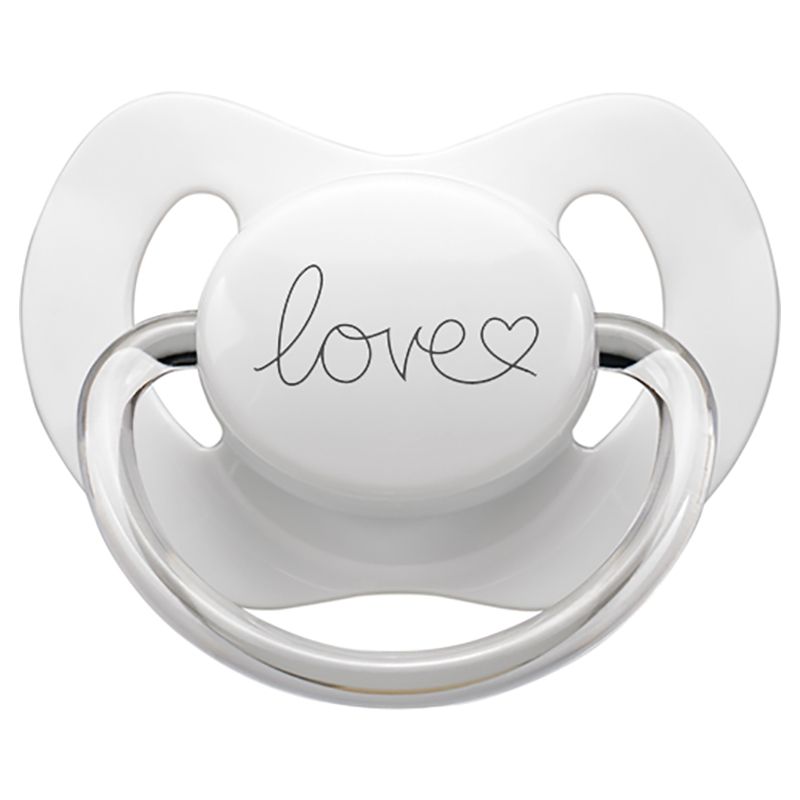 LittleMICO - Love Pacifier - 5M+ - White