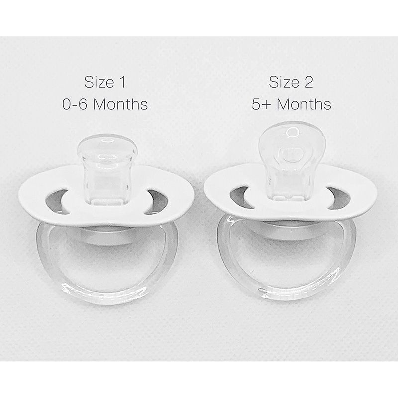 LittleMICO - Crown Pacifier - 5M+ - White