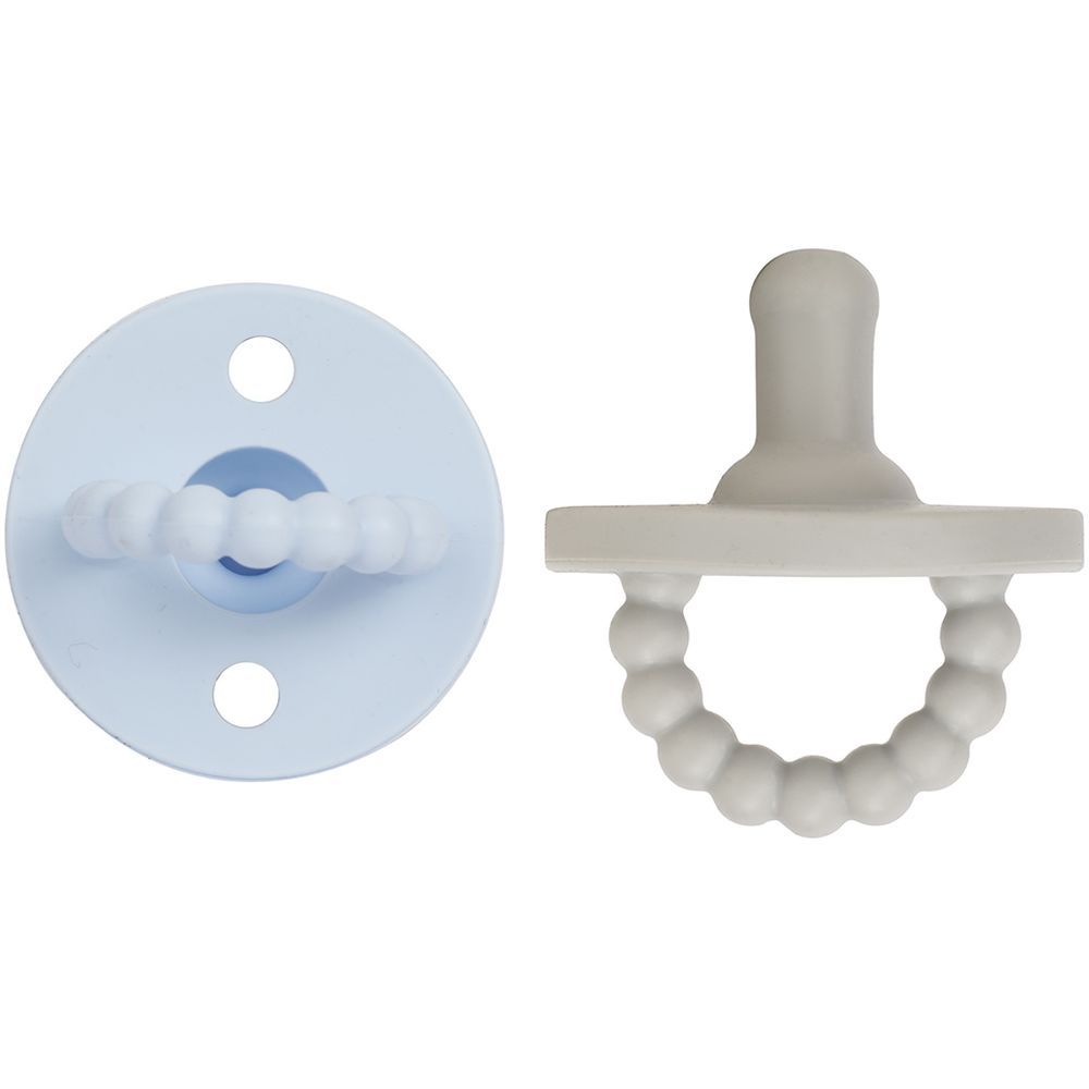 Sugar Sprinkle - 2-Pk Blueberry & Earl Grey Pacifier & Teether