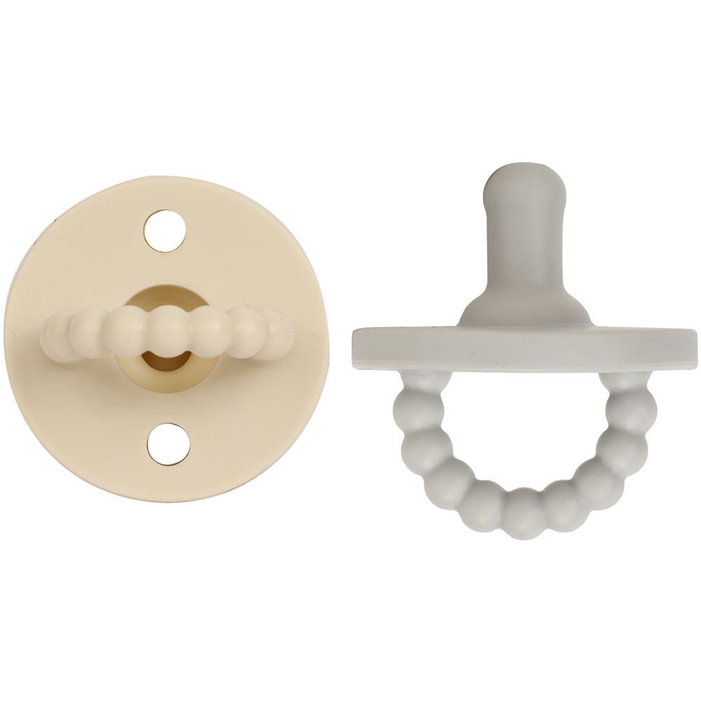 Sugar Sprinkle - 2-Pk Earl Grey & Vanilla Pacifier & Teether