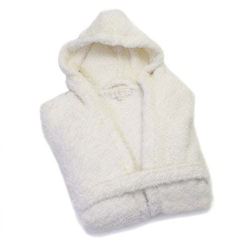 Barefoot Dreams Cozychic Kids Cover Up-Cream-6 to 8 Years