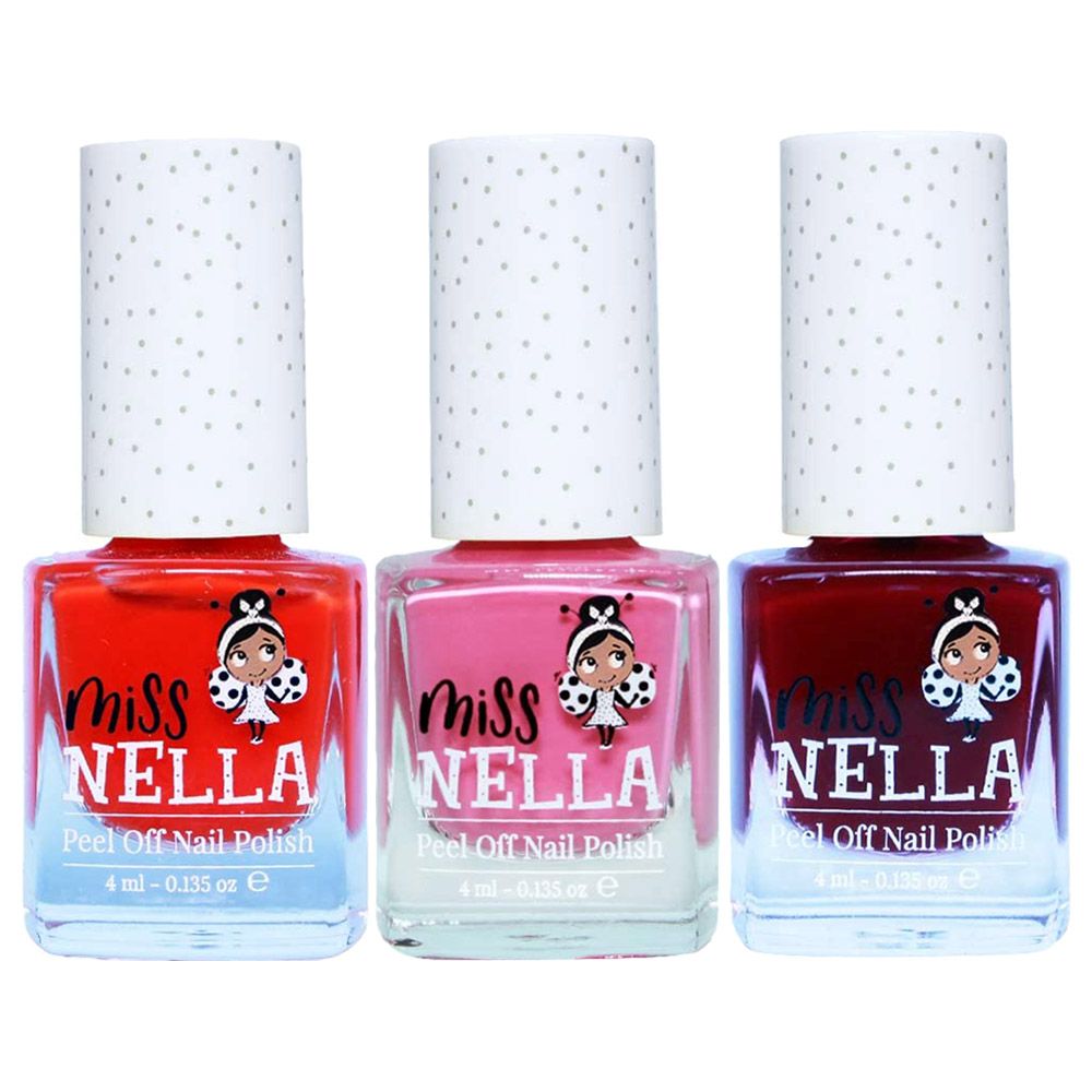 Miss Nella - Just Like Mummy Nail Polish Pack of 3